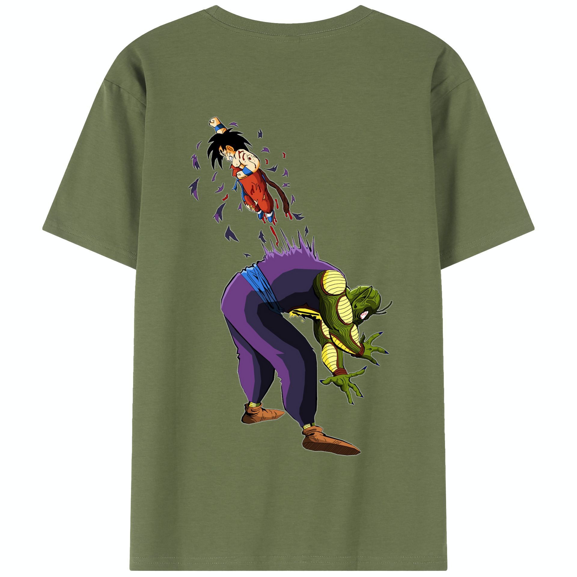 （画像用） ドラゴンボール DRAGON BALL 綿100％半袖Tシャツ（背面プリント）